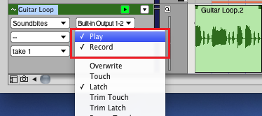 Step 05 - Enable Automation recording on the source track Step 05 - Enable Automation recording on the source track